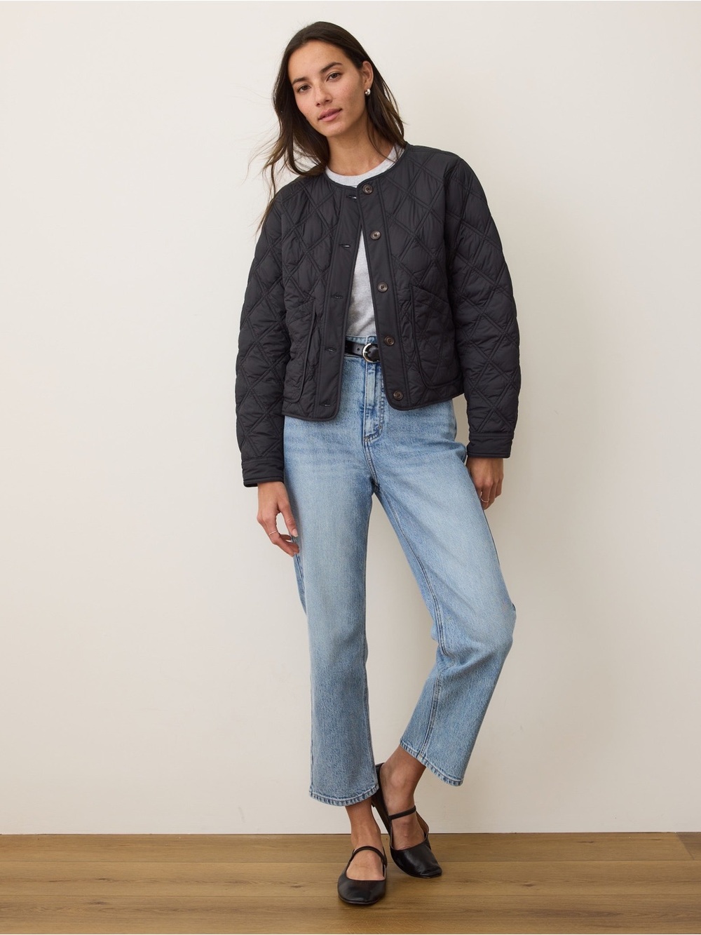 Marine Layer Marina Quilted Liner Jacket size small NWT